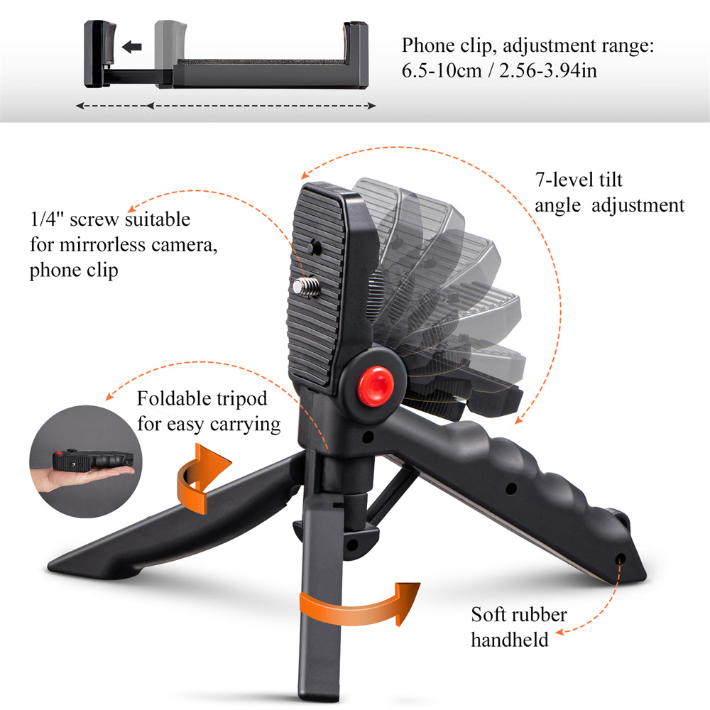 Ay-49 Video Making Kit Mobile Vlogging Tripod